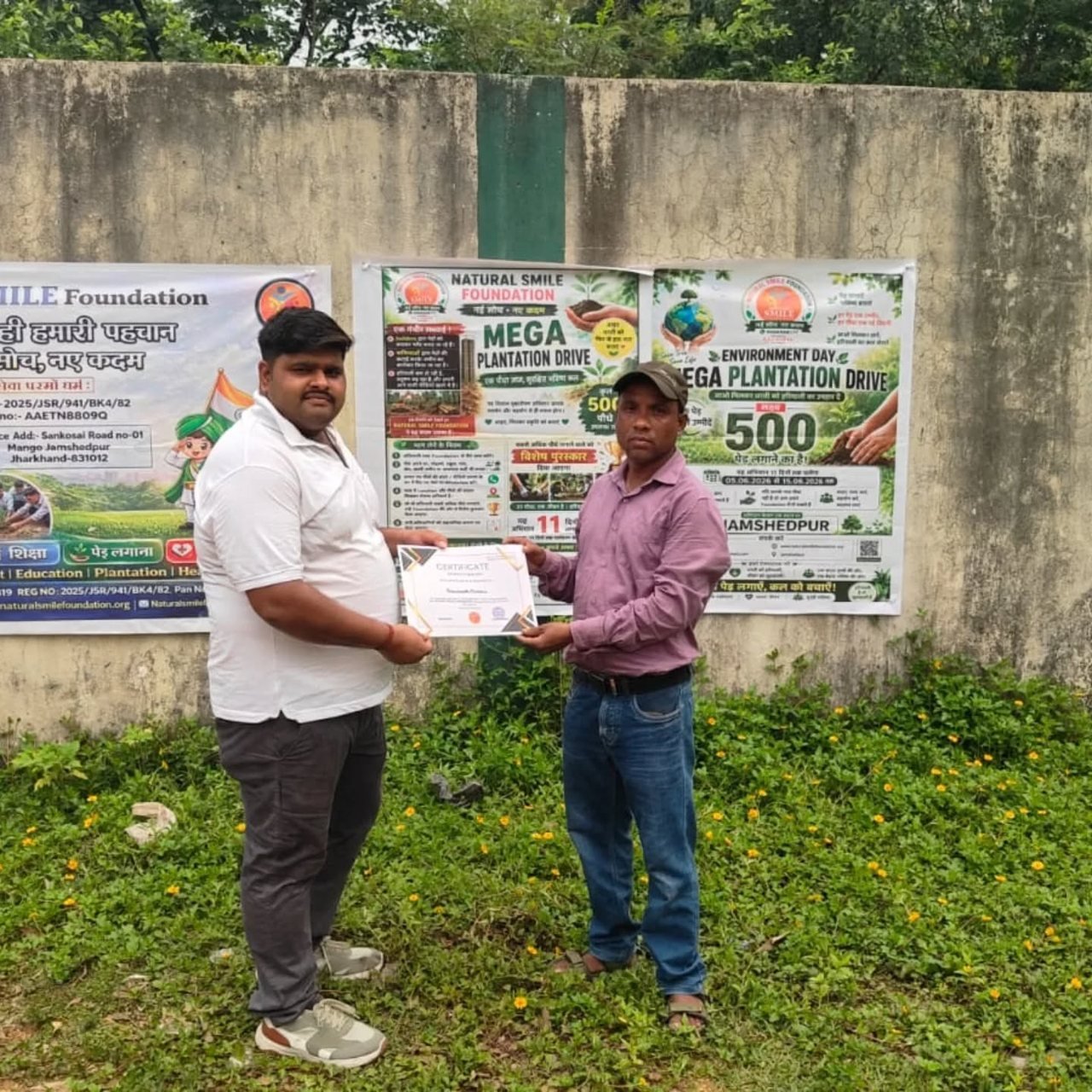 Natural Smile Foundation community event