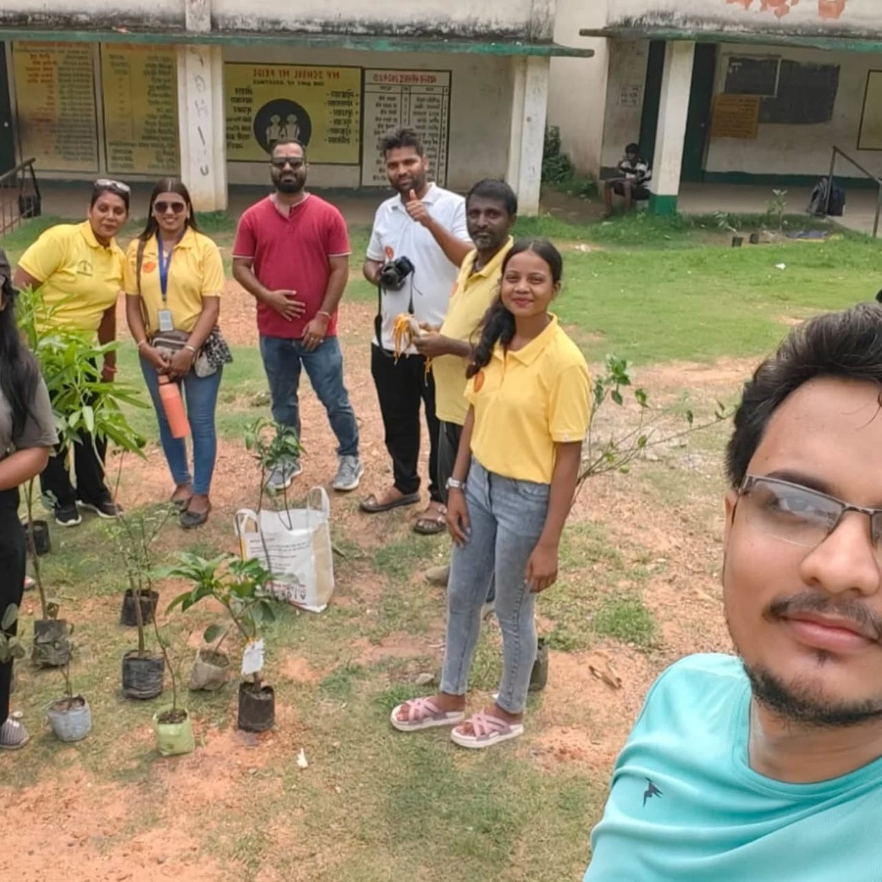 Sports & yoga activity with the community